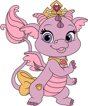 Ash The Dragon Palace Pet, HD Png Download PNG