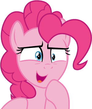 Just Stay Calm By Sketchmcreations - Pinkie Pie In Glasses, HD Png Download PNG image with transparent background