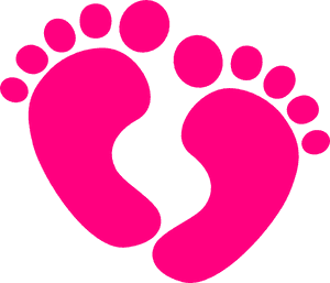 Baby Feet Pictures Clip Art - Pink Baby Feet Clipart, HD Png Download PNG image with transparent background