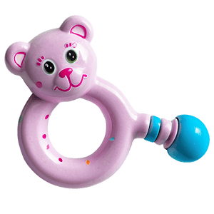 Pink Baby Rattle PNG gsk PNG