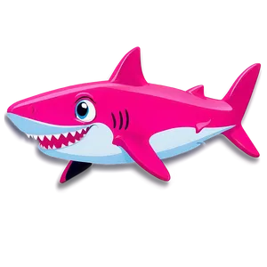 Pink Baby Shark For Invitation Png Ofw PNG Image