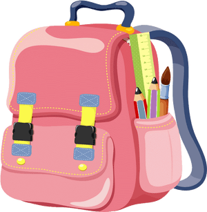 Backpack Clip Art - Transparent Background Backpack Clipart, HD Png Download PNG image with transparent background