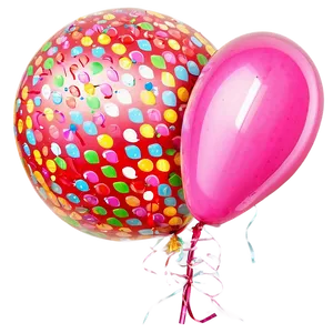 Pink Balloons Cheerful Arrangement Png Our27 PNG Image