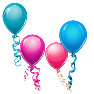 Pink Balloons Clipart Collection Png Nwn PNG Image