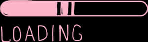 Pink Black Loading Graphic PNG image with transparent background