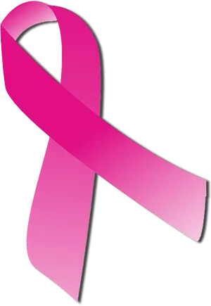 Pink Breast Cancer Awareness Ribbon PNG Image