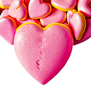 Pink Candy Hearts PNG tcq22 PNG