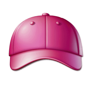 Pink Cap Emoji PNG eho PNG