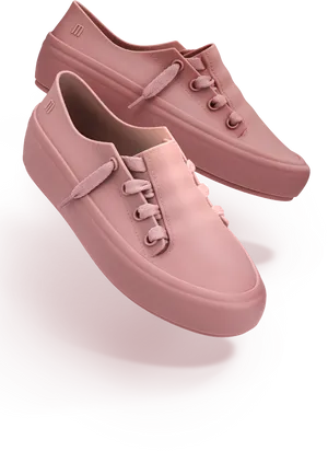 Pink Casual Sneakers Product Showcase PNG Image