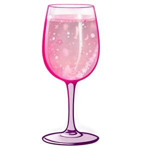 Pink Champagne Nightlife Png Kek PNG Image