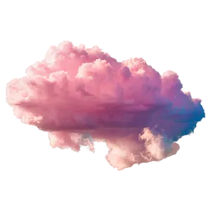 Pink Cloud Over Ocean Png 14 PNG Image