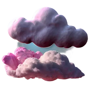 Pink Clouds Skyline Png 06252024 PNG Image