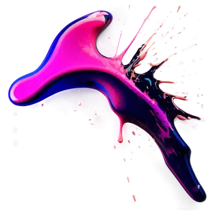 Pink Color Splash Png Ojl PNG Image