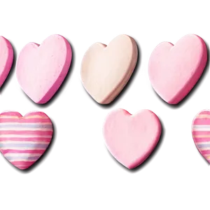 Pink Conversation Hearts Png Sbg22 PNG Image