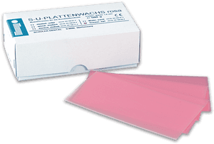 Pink Dental Wax Sheetswith Packaging PNG image with transparent background