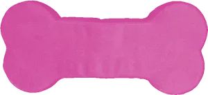 Pink Dog Bone Toy PNG Image