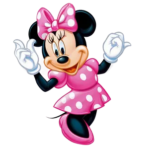 Pink Dress Minnie Mouse Png 06212024 PNG Image