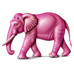 Pink Elephant Transparent Background Png 70 PNG Image