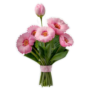 Pink Flower Bouquet Png Pyg PNG Image