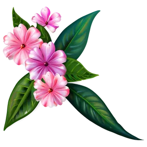 Pink Flowers Decoration Png 45 PNG Image