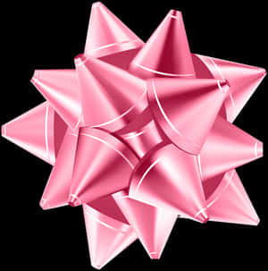 Gift Bow Png - Pink Bow Gift Png, Transparent Png PNG
