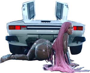 Nicki Minaj Motorsport Butt, HD Png Download PNG image with transparent background