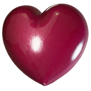 Pink Heart Emoji D PNG Image