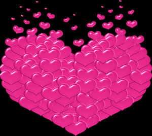 Transparent Corazon Rojo Png - Corazones Fucsia Png, Png Download PNG
