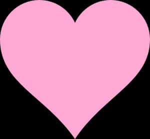 Pink Heart Graphic PNG image with transparent background