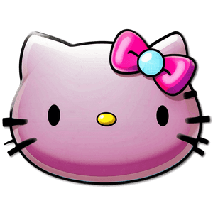 Pink Hello Kitty Icon PNG 04292024 PNG image with transparent background