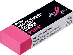Transparent Chalkboard Eraser Png - Eraser Pink, Png Download PNG