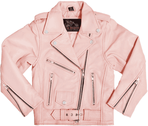 Biker Leather Jacket Free Png Image - Pink Leather Jacket Png, Transparent Png PNG image with transparent background