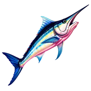 Pink Marlin Png 29 PNG Image