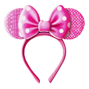 Pink Minnie Mouse Ears Png Cvw PNG Image