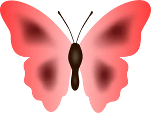 Pink Moth Illustration.png PNG Image