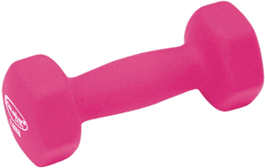 Pink Dumbbell - Transparent Background Dumbbell Transparent, HD Png Download PNG