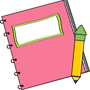 Paper Back School Clipart Pink - Book And Pencil Clipart, HD Png Download PNG image with transparent background