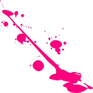 Splatter Neon Paintball Free Pnglogocoloring Pages - Pink Paint Splatter Png, Transparent Png PNG