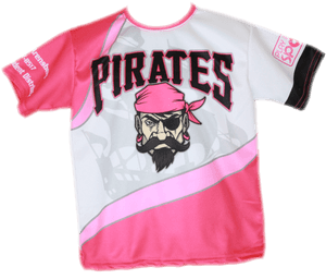 Sublimated Baseball Jerseys Pink, HD Png Download PNG