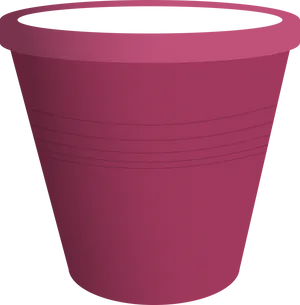 Pink Plastic Bucket3 D Render PNG Image