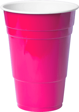 Clipart Cup Red Solo Cup - Pink Plastic Cup Png, Transparent Png PNG with transparent background