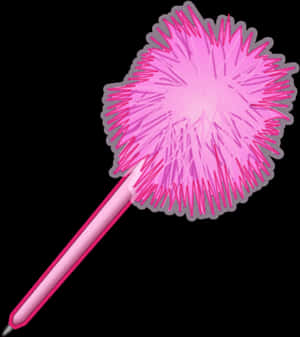 Pink Fluffy Pen Transparent, HD Png Download PNG image with transparent background