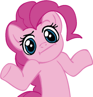 Pinkieshrug - Pinkie Pie Shrug Png, Transparent Png PNG image with transparent background