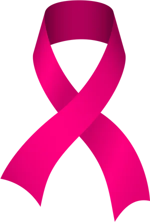 Pink Ribbon Breast Cancer Awareness PNG Image