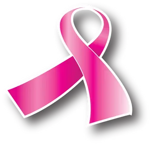 Pink Ribbon Breast Cancer Awareness PNG Image