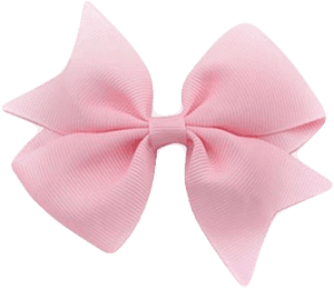 Virkotiebabypink Hair Bow @virkotie Www - Satin, HD Png Download PNG