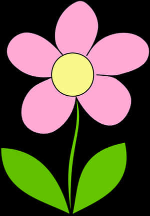 Free Vector Graphic - Pink Clip Art Flower, HD Png Download PNG image with transparent background