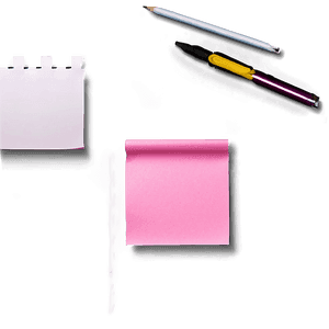 Pink Sticky Note PNG 66 PNG