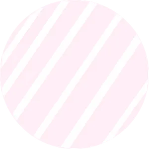 Pink Striped Circle Graphic PNG Image