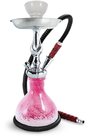 Pink Traditional Hookah PNG Image